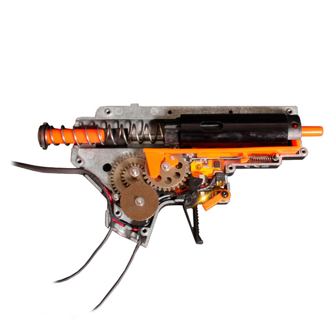 Evolution Ghost M EMR A Carbontech ETS Airsoft Tüfeği + 7.4v LiPo Pil