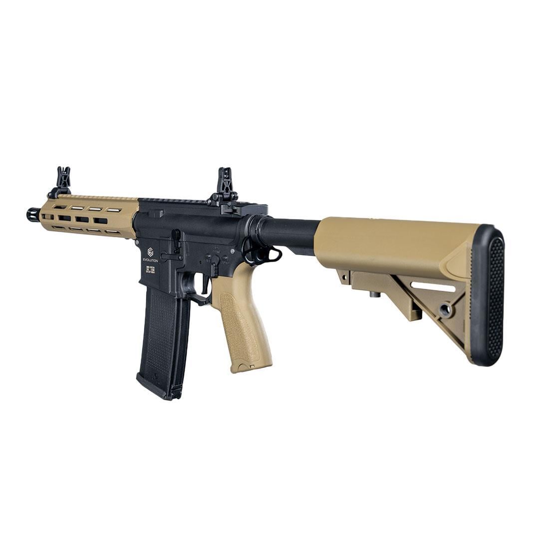 Evolution Recon S-PACK 10'' Carbontech Siyah-Tan Airsoft Tüfeği + 7.4v LiPo Pil