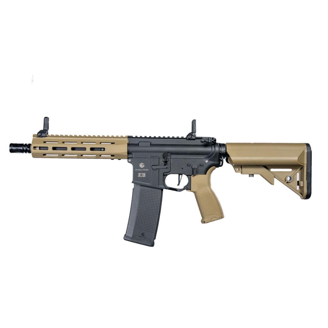 Evolution Recon S-PACK 10'' Carbontech Siyah-Tan Airsoft Tüfeği + 7.4v LiPo Pil