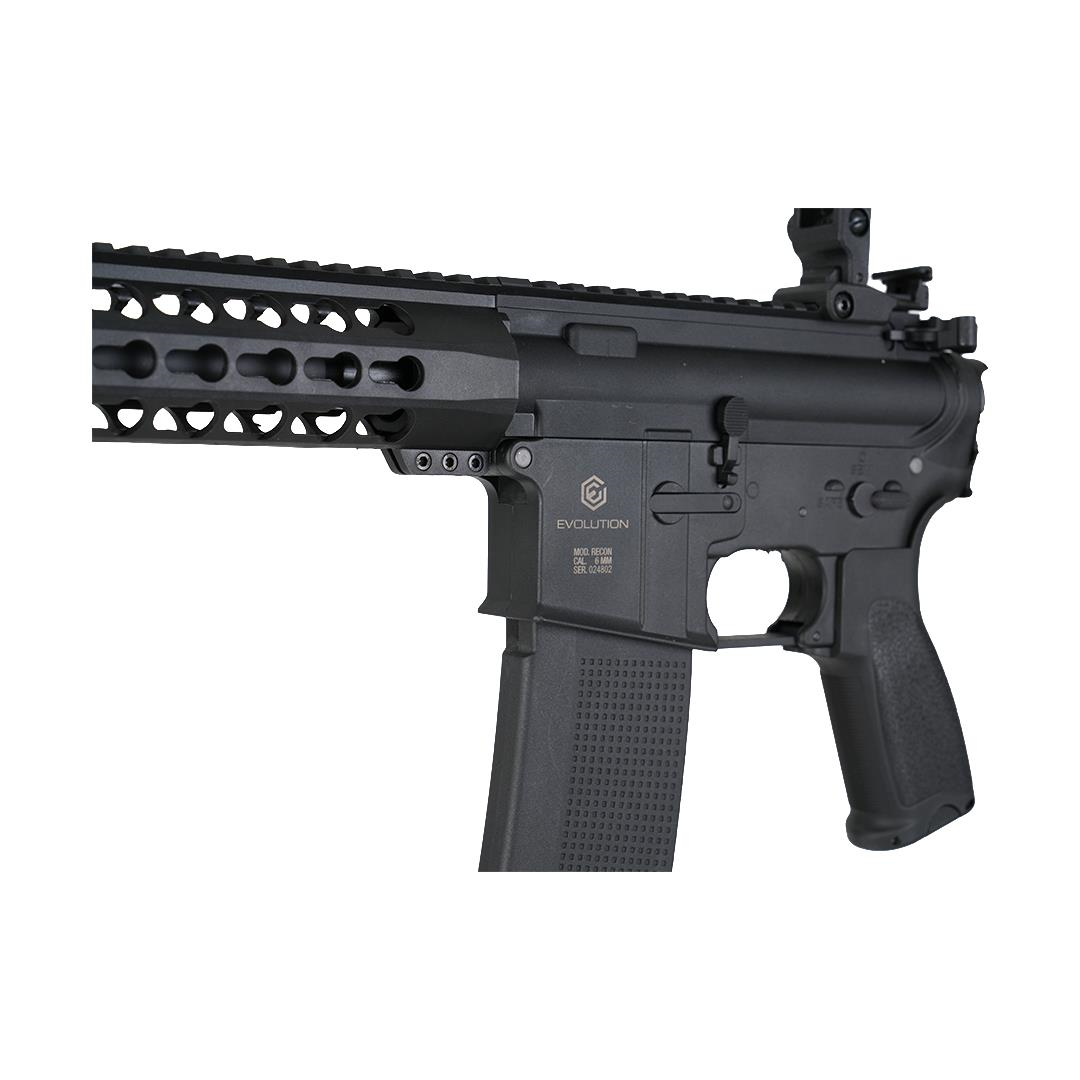 Evolution Recon Superlite Carbontech Siyah Airsoft Tüfeği + 7.4v LiPo Pil
