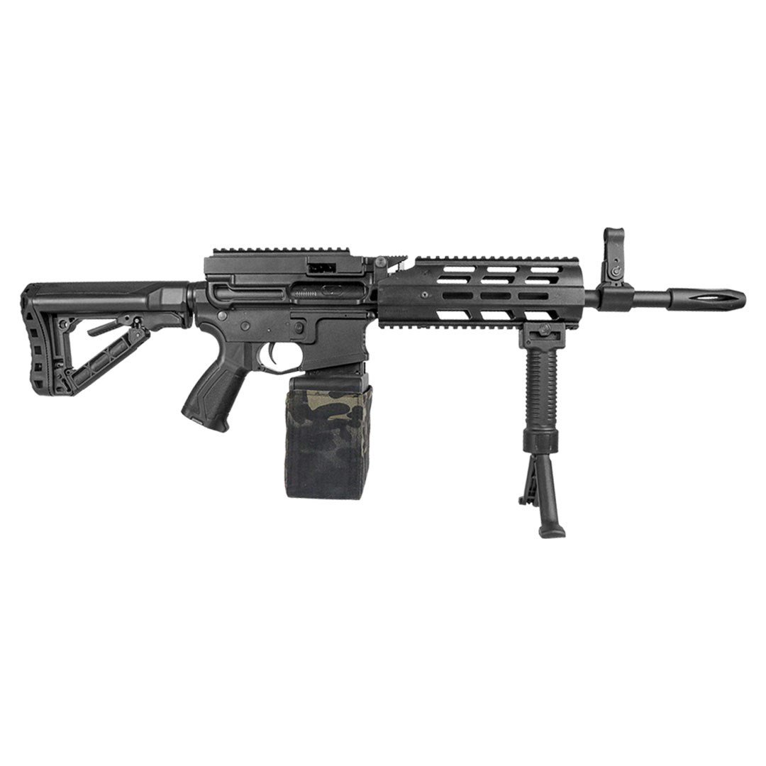 G&G CM16 LMG Siyah Airsoft Tüfeği