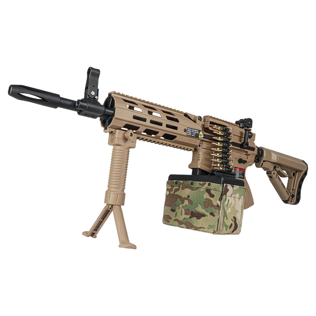G&G CM16 LMG Tan Airsoft Tüfeği