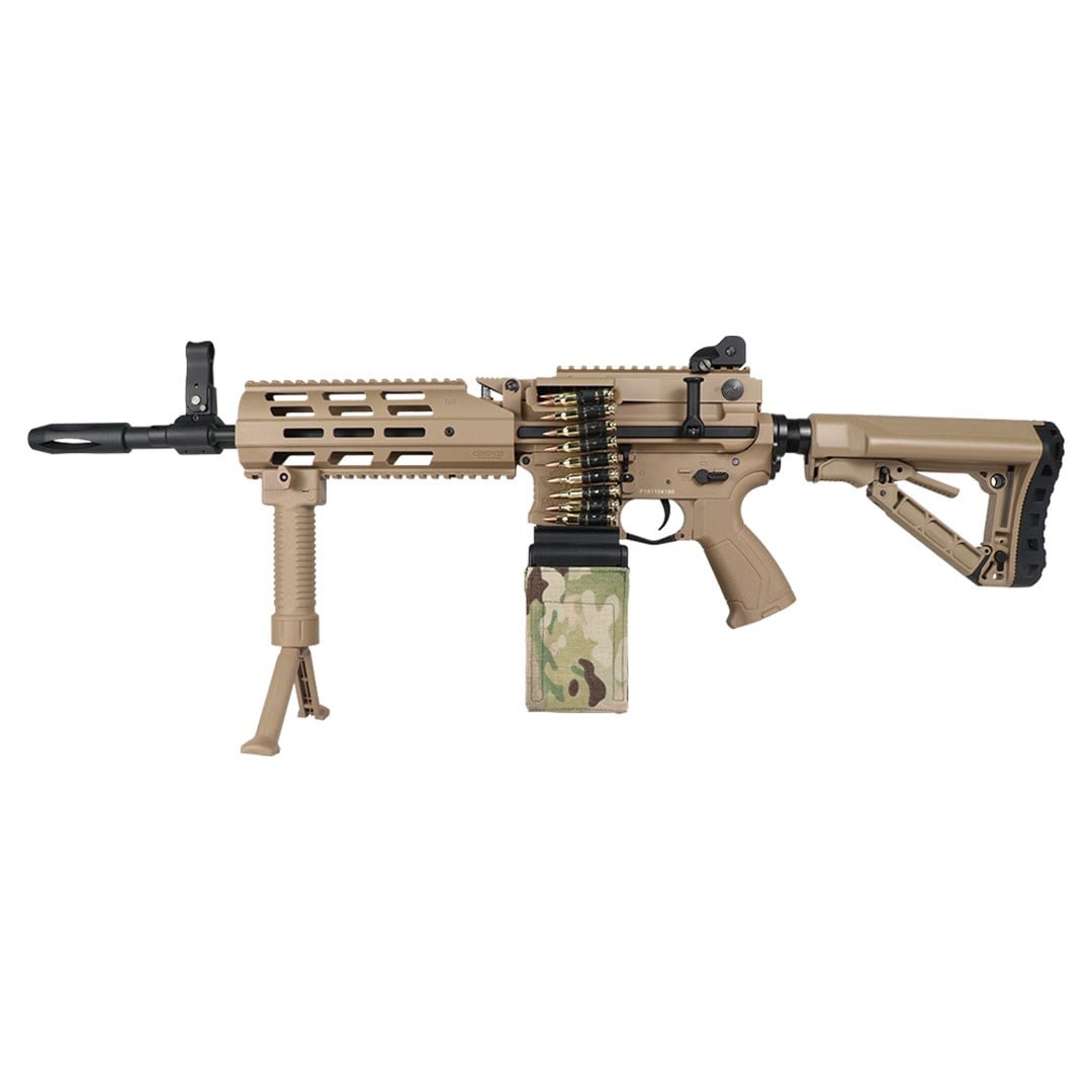 G&G CM16 LMG Tan Airsoft Tüfeği