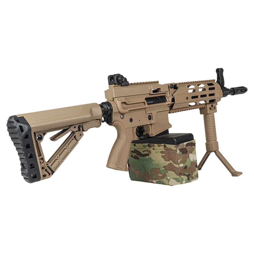 G&G CM16 LMG Tan Airsoft Tüfeği