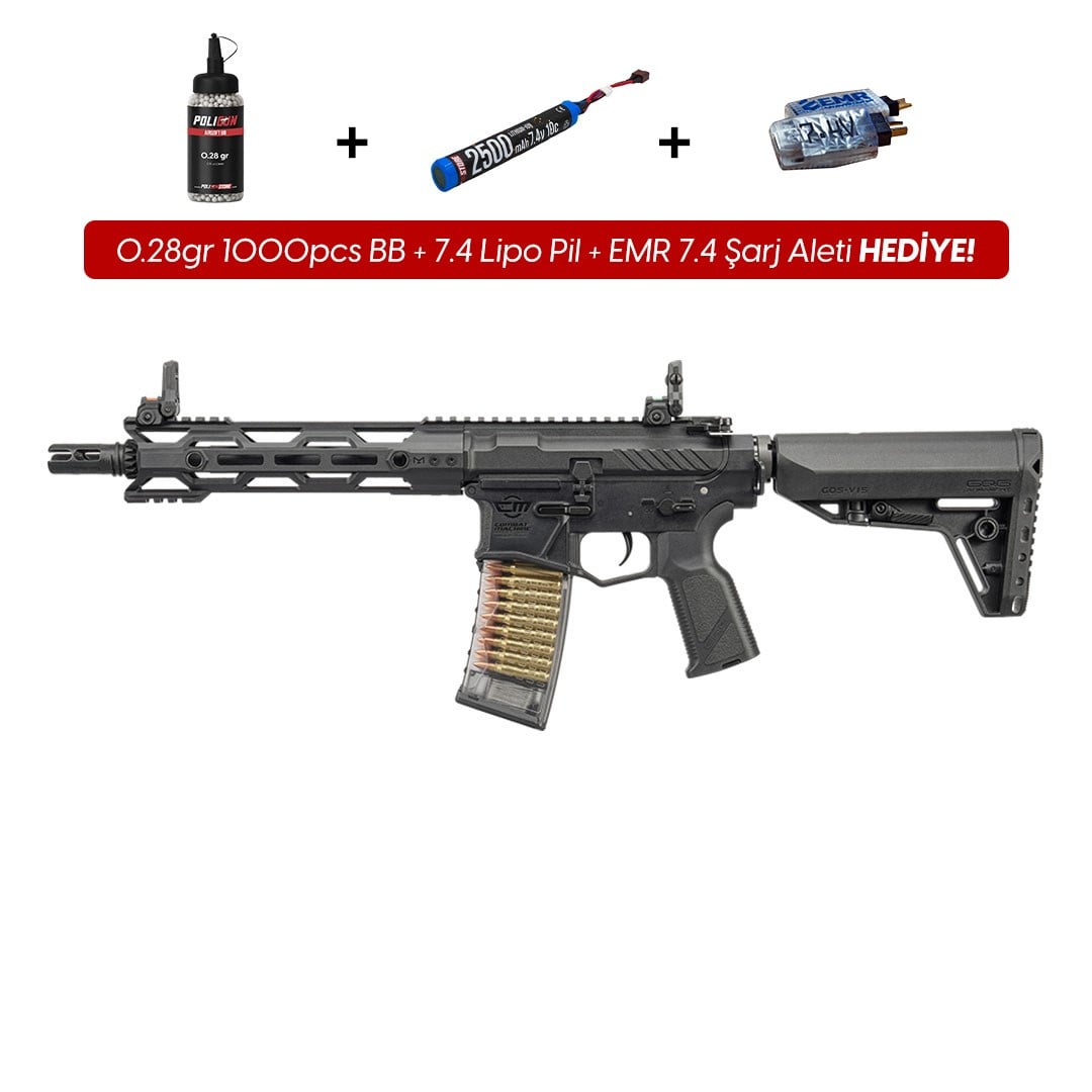 G&G CM16 Stealth 556 Siyah Airsoft Tüfeği