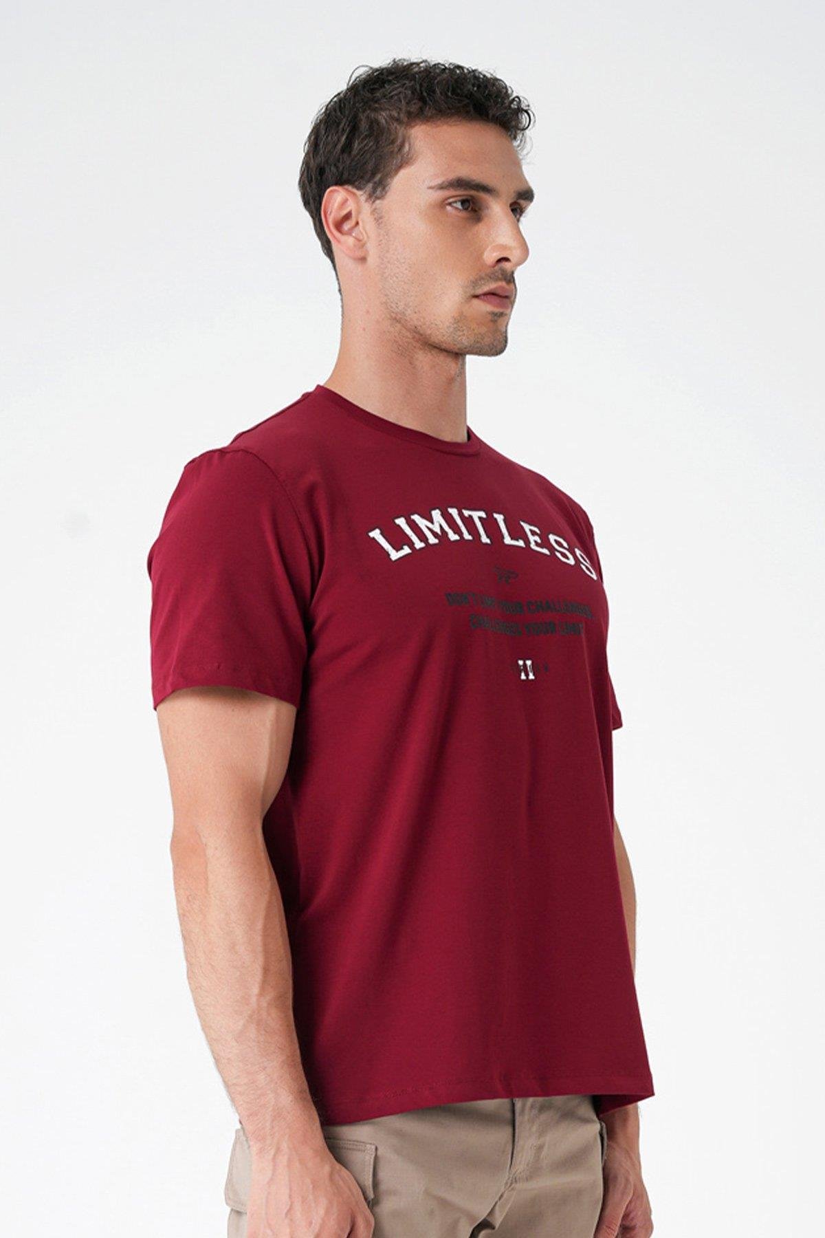 Limitless T-Shirt By Ertan Balaban - BORDO