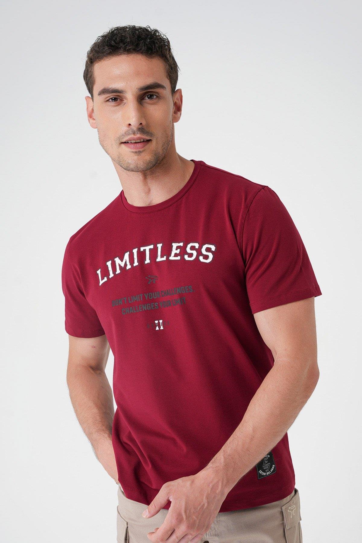 Limitless T-Shirt By Ertan Balaban - BORDO