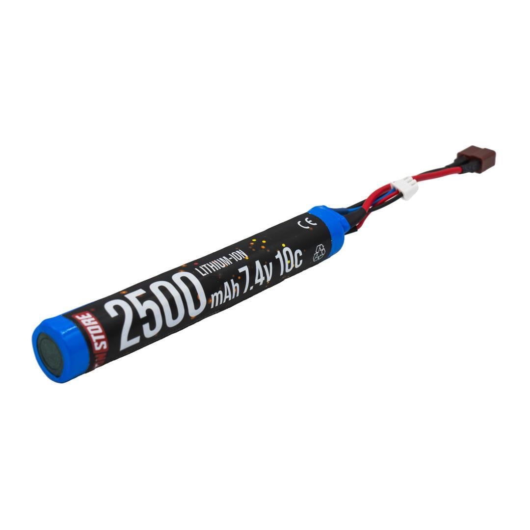 Poligun Store 7.4v 2500mAh 10C Airsoft Pili