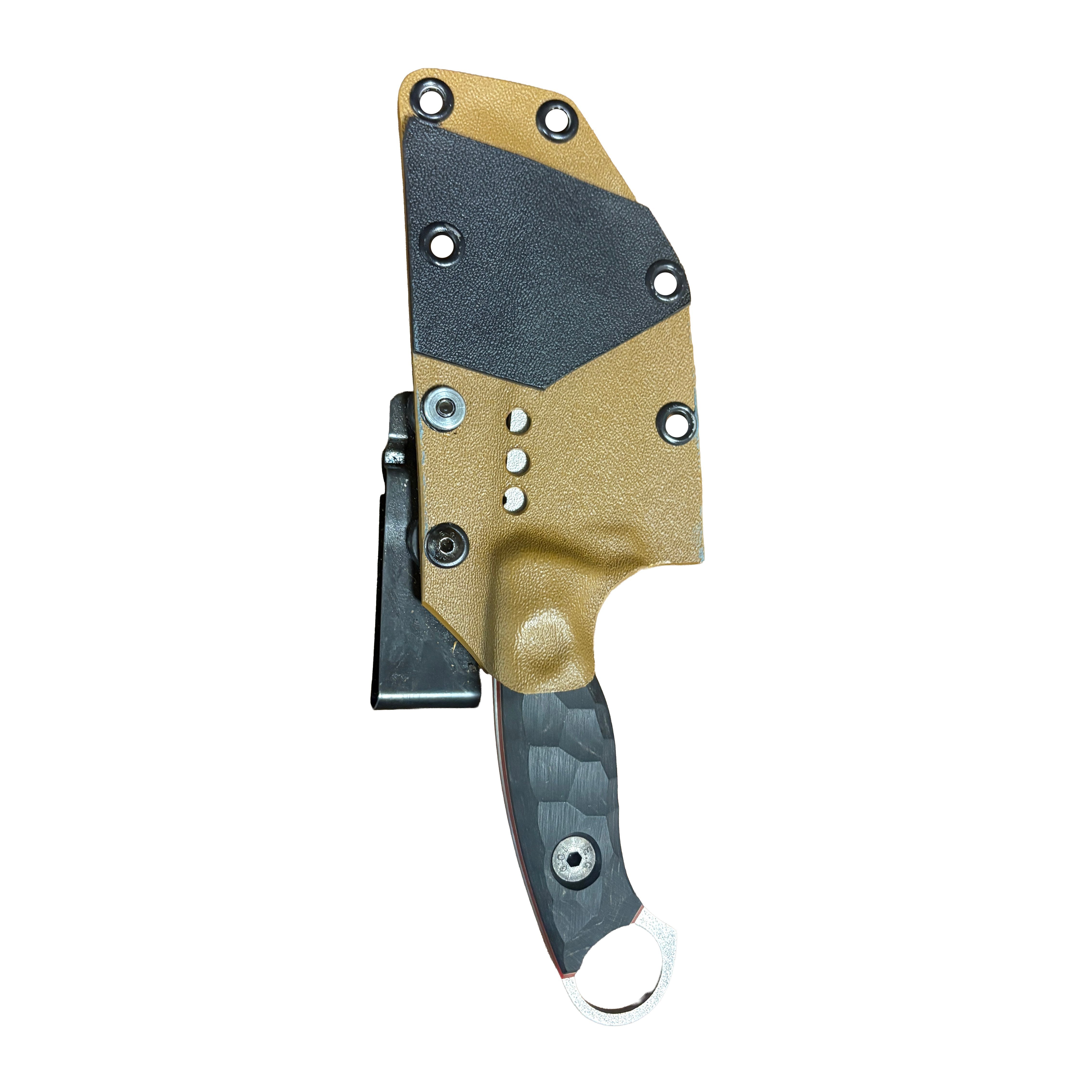 Pusat Knife N690 Parmak Halkalı Persian Taktik Bıçağı