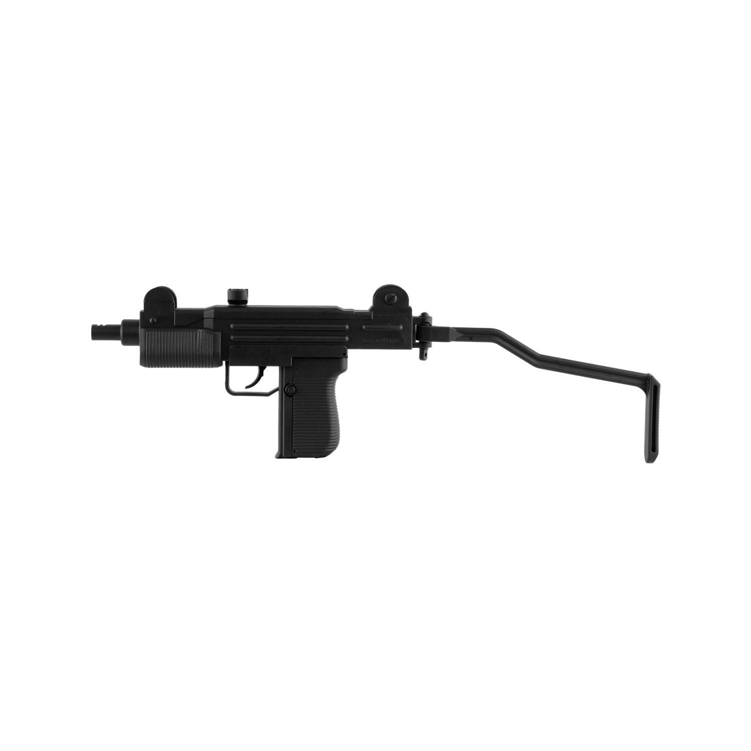 Rubino RBN-CP66 Uzi Siyah Havalı Tabanca + 10 Adet Co2 + 3 Adet 4.5mm BB + Taşıma Çantası + Balistik Gözlük