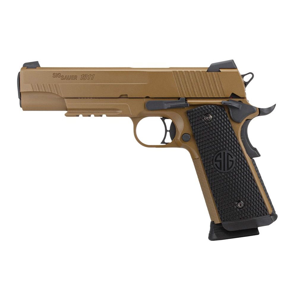 Sig Sauer 1911 Emperor Scorpion 4.5mm Blowback Havalı Tabanca + 10 Adet Co2 + 3 Adet 4.5mm BB + Taşıma Çantası + Balistik Gözlük