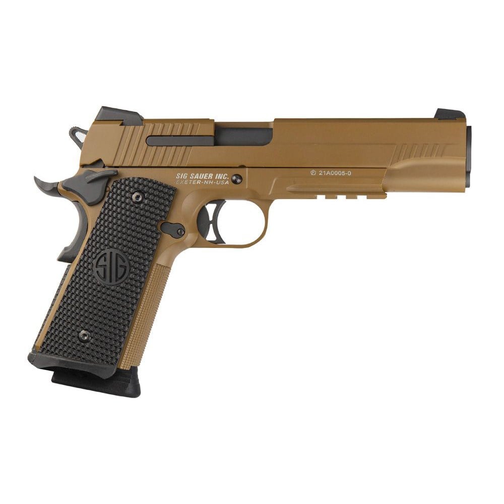 Sig Sauer 1911 Emperor Scorpion 4.5mm Blowback Havalı Tabanca + 10 Adet Co2 + 3 Adet 4.5mm BB + Taşıma Çantası + Balistik Gözlük