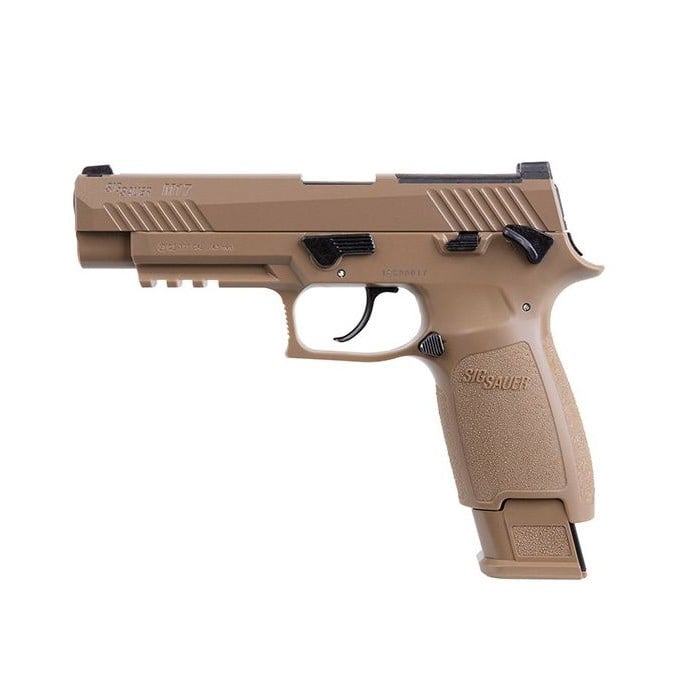 Sig Sauer M17 4.5mm Pellet/BB Blowback Havalı Tabanca + 10 Adet Co2 + 3 Adet 4.5mm BB + Taşıma Çantası + Balistik Gözlük