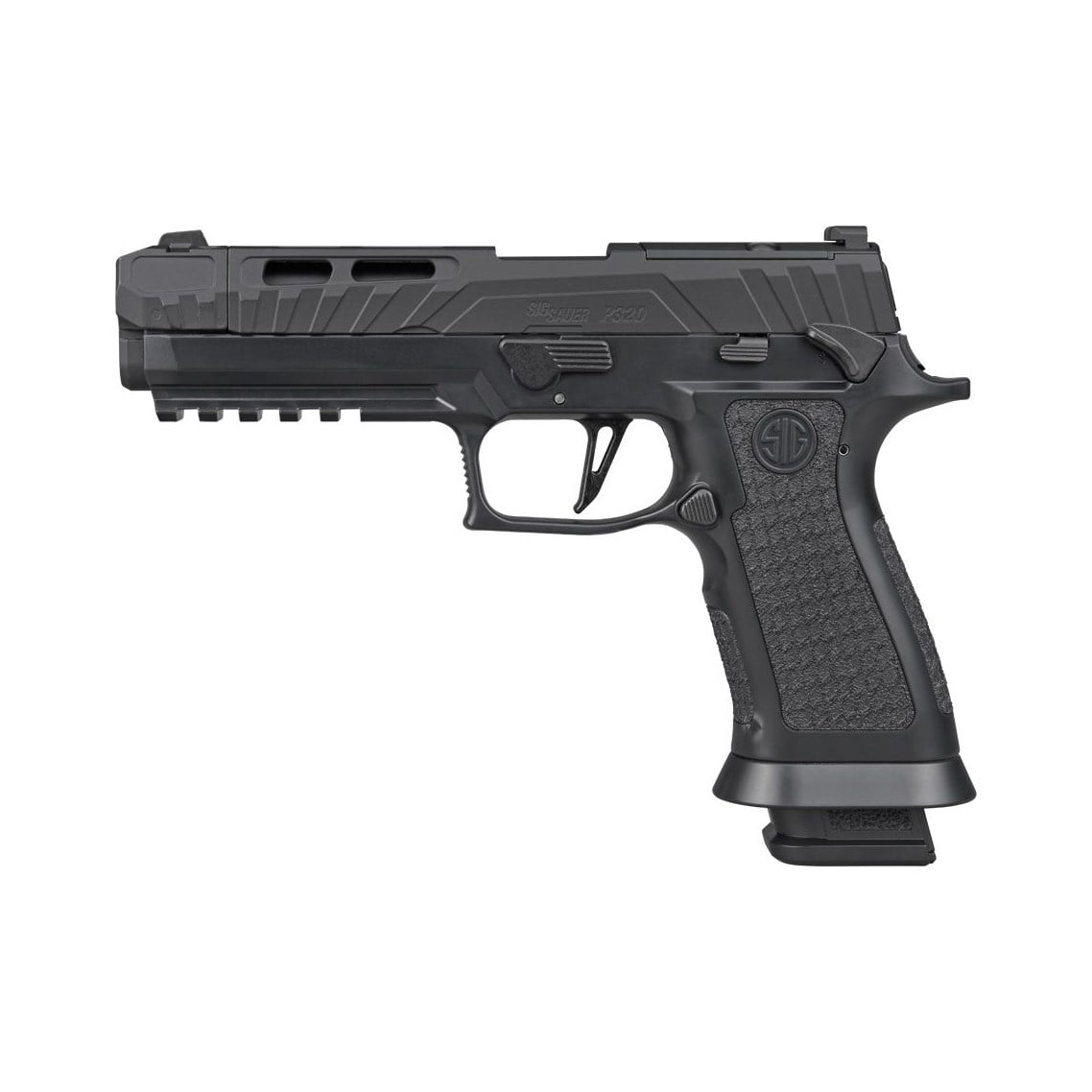 Sig Sauer P320 Spectre Comp 4.5mm Pellet/BB Blowback Havalı Tabanca + 10 Adet Co2 + 3 Adet 4.5mm BB + Taşıma Çantası + Balistik Gözlük