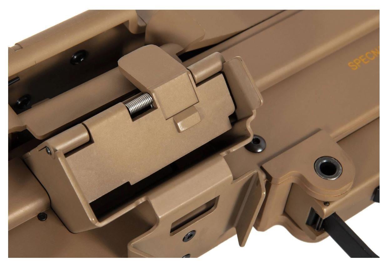 Specna Arms SA-249 MK2 CORE™ LMG Airsoft Tüfeği – Tan