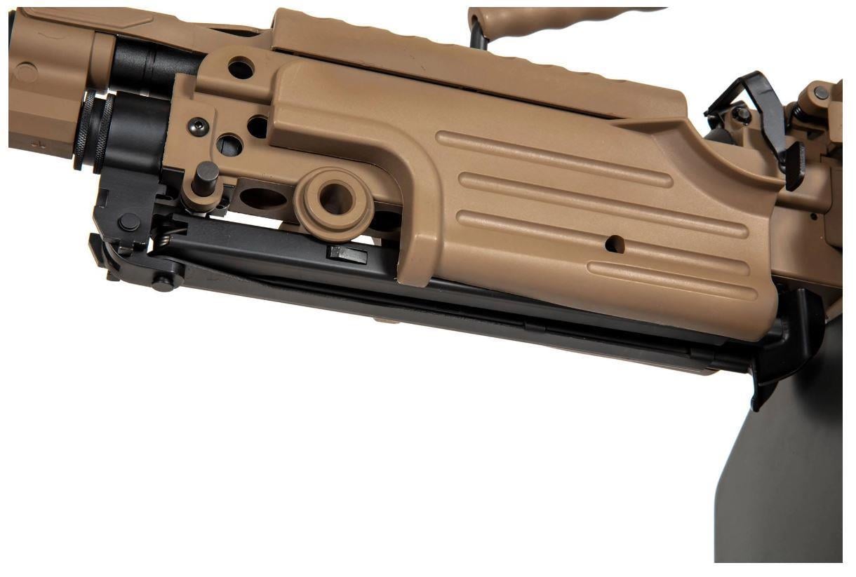 Specna Arms SA-249 MK2 CORE™ LMG Airsoft Tüfeği – Tan