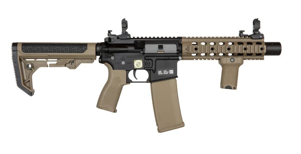 Specna Arms SA-E05 EDGE™ Airsoft Tüfeği – Light Ops Stock – Yarım Tan