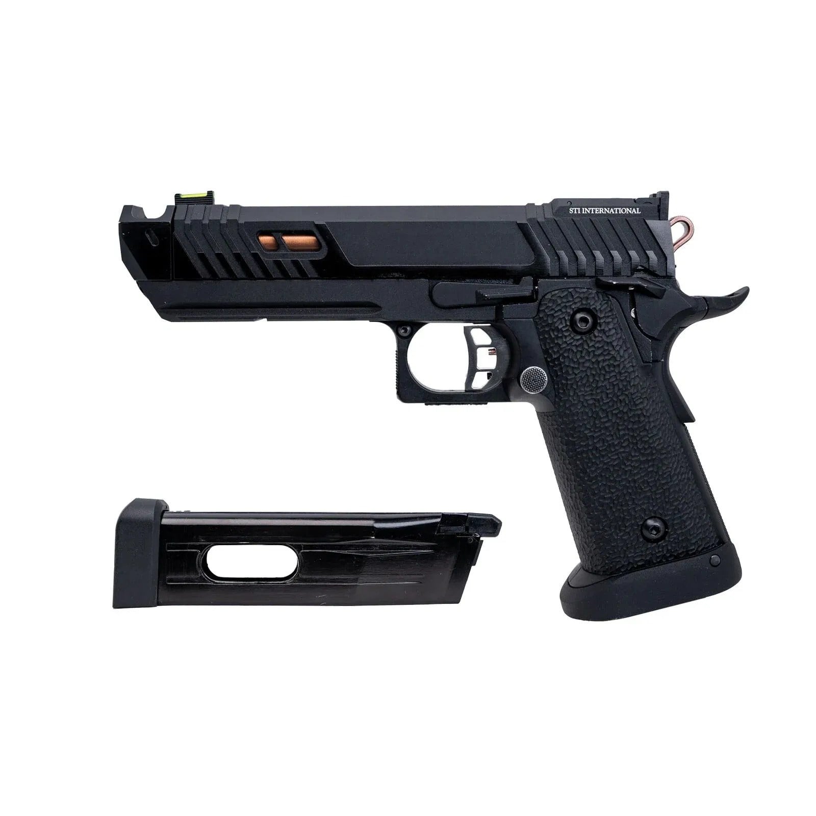 STI Pit Viper Siyah Co2 Airsoft Tabanca + 10 Adet Co2 Tüp + 0.20gr BB + Taşıma Çantası + Balistik Gözlük