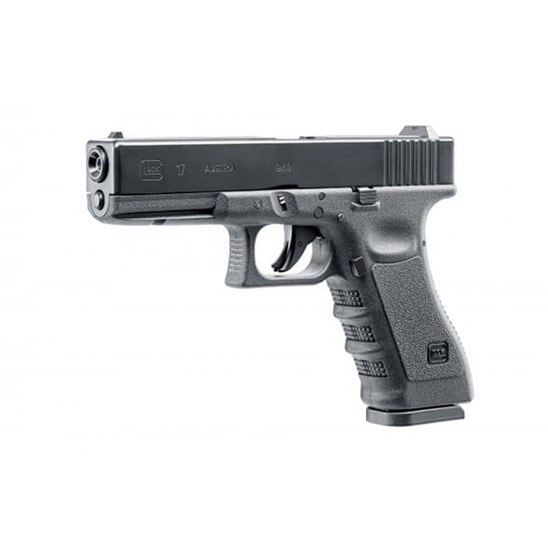 UMAREX Glock 17 4,5mm Havalı Tabanca + 10 Adet Co2 + 3 Adet 4.5mm BB + Taşıma Çantası + Balistik Gözlük