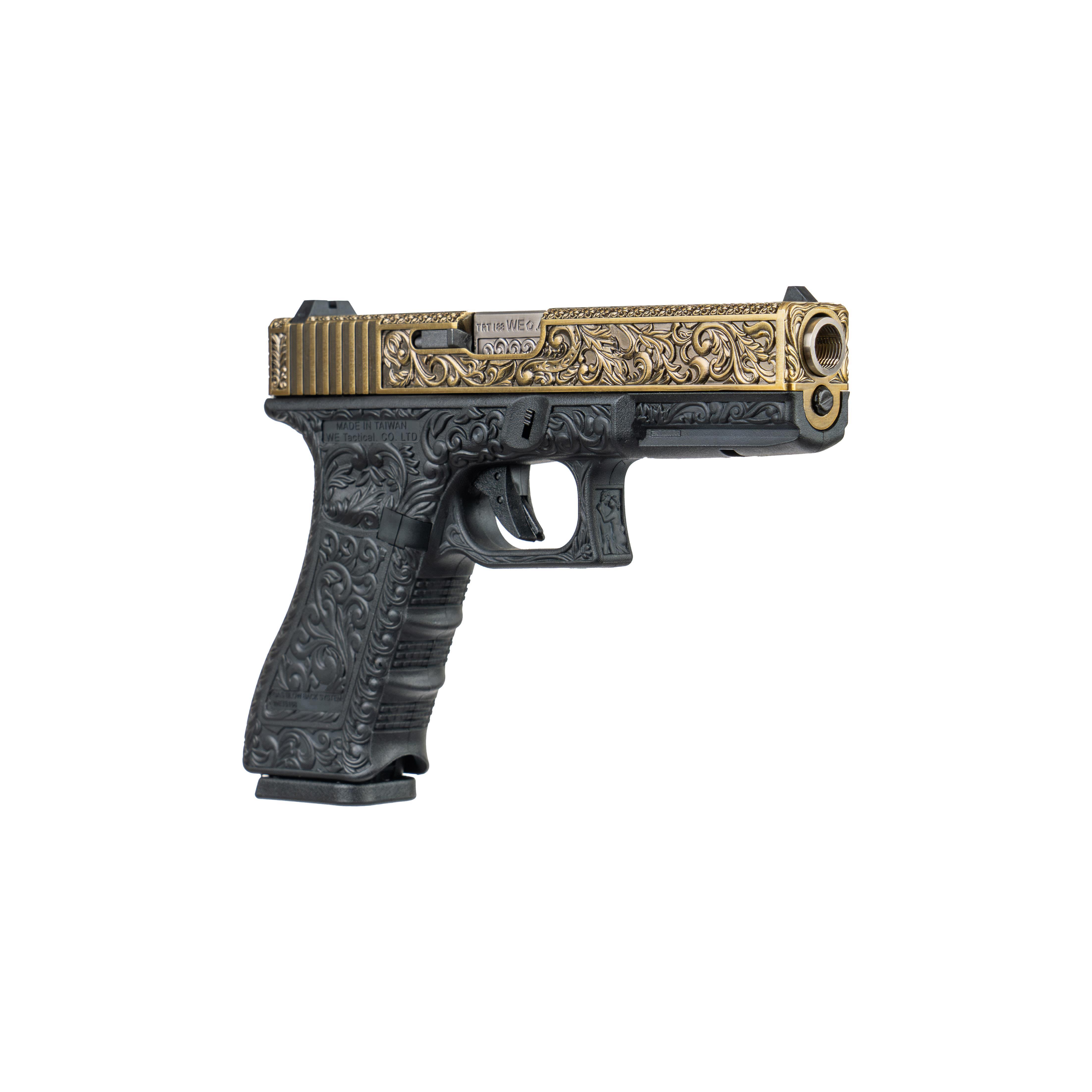 We Glock 17 Ivory 4.50mm + 10 Adet Co2 + 3 Adet 4.5mm BB + Taşıma Çantası + Balistik Gözlük