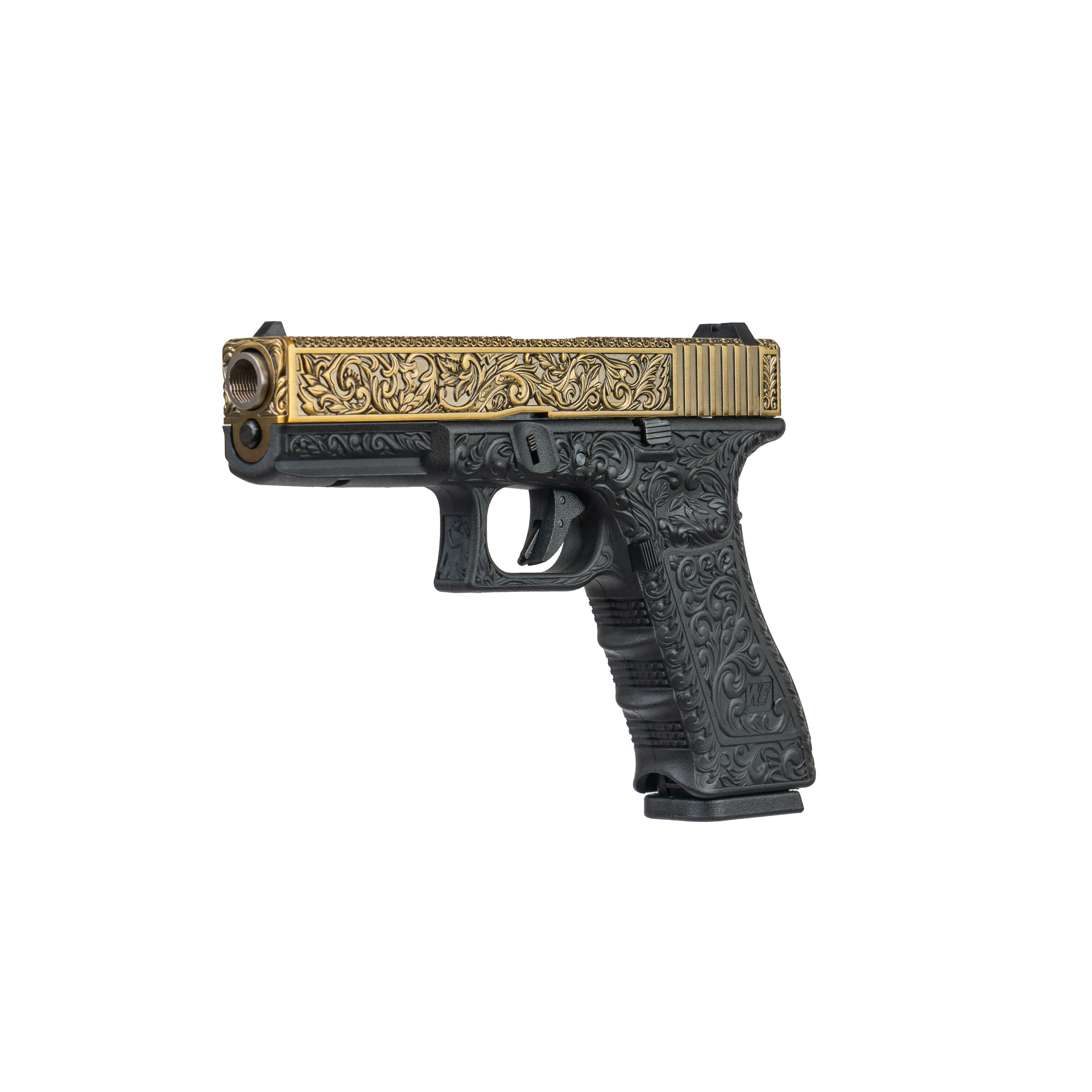 We Glock 17 Ivory 4.50mm + 10 Adet Co2 + 3 Adet 4.5mm BB + Taşıma Çantası + Balistik Gözlük