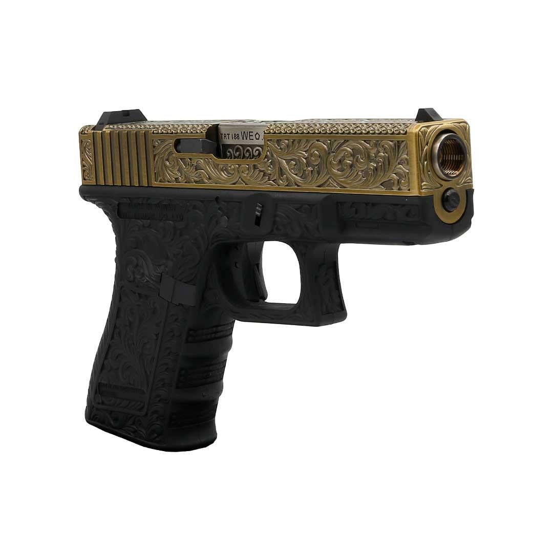 We Glock 19 Ivory Gravürlü Airsoft Tabanca