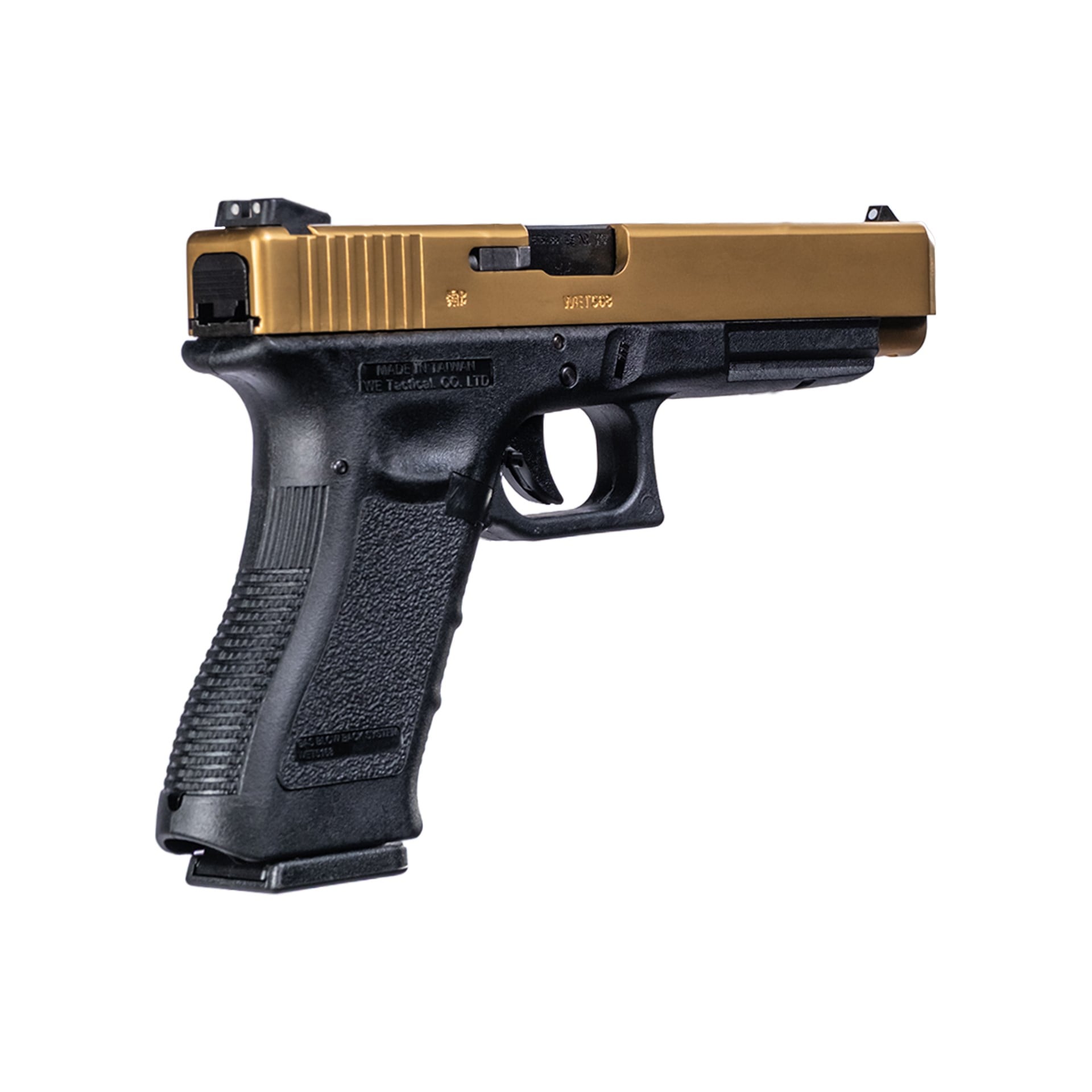 We Glock 34 Gen3 Titanium Gold Airsoft Tabanca