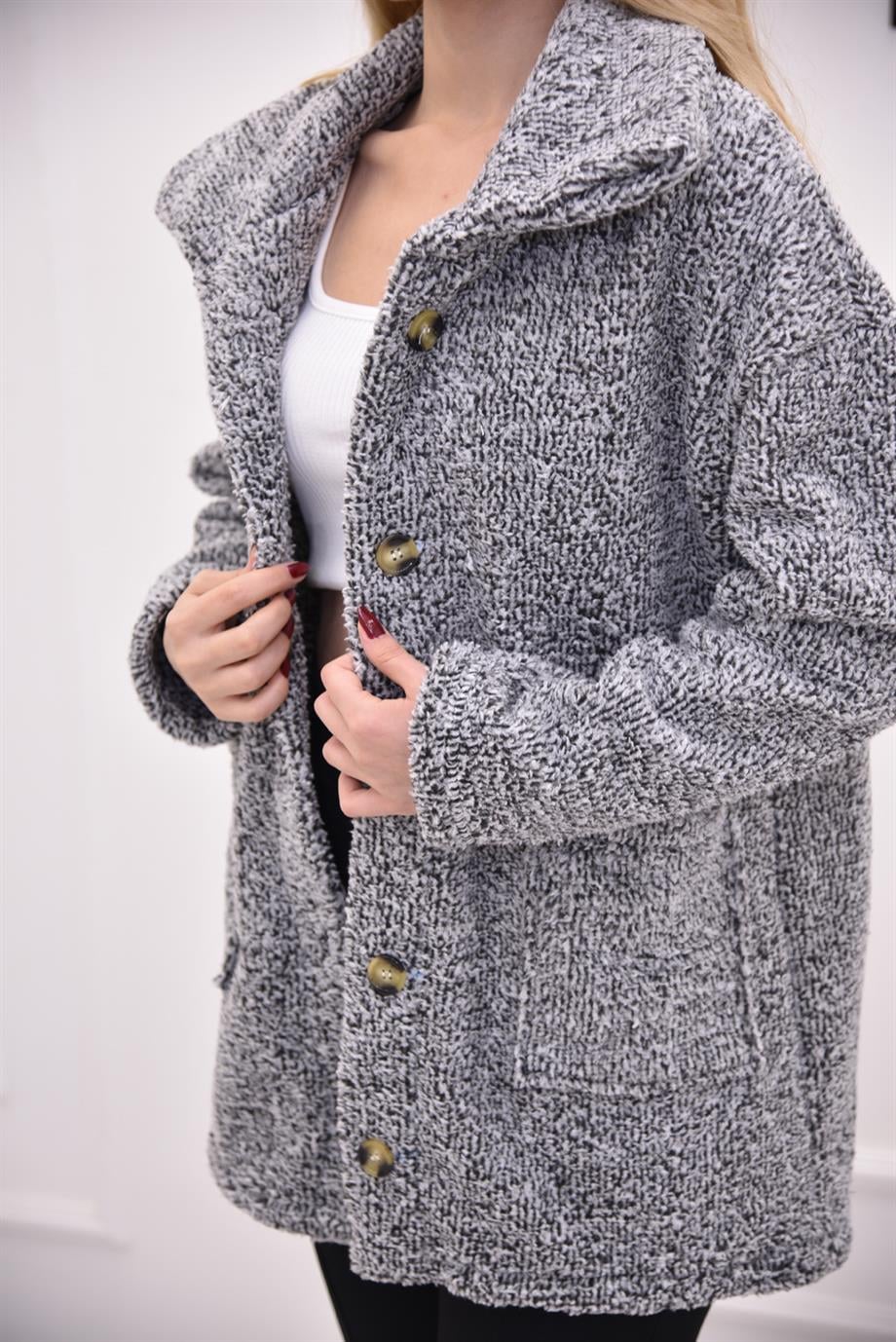 ANTRASİT Teddy Mont 100431
