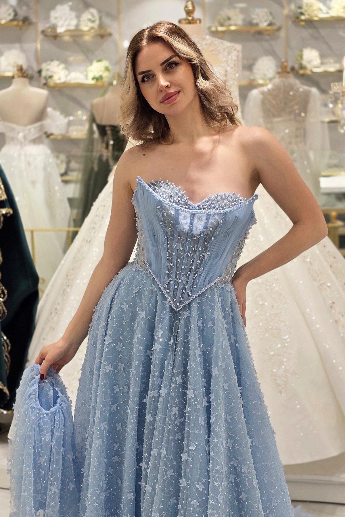 BEBE MAVİSİ Helin Nişanlık 8056