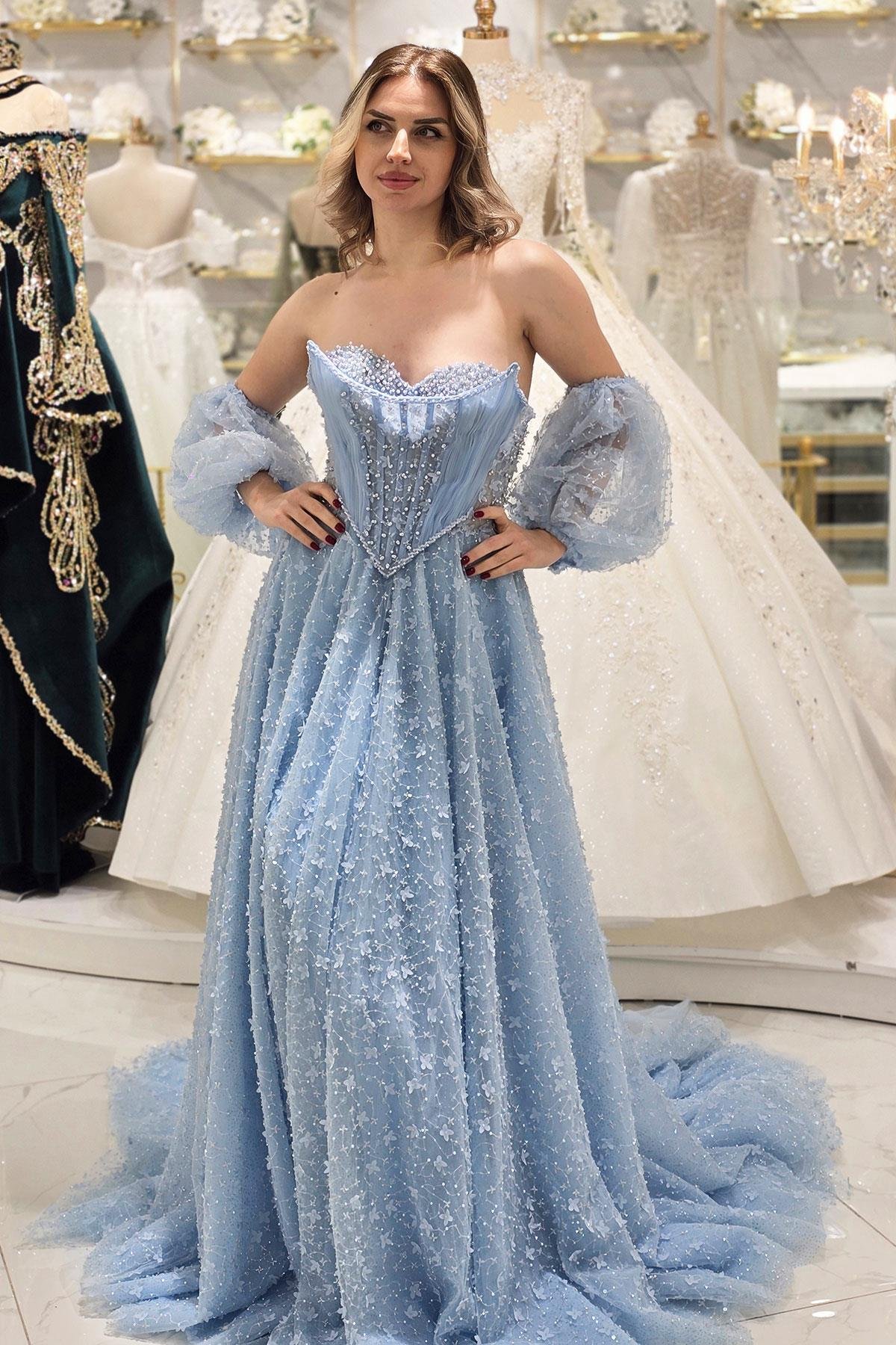 BEBE MAVİSİ Helin Nişanlık 8056
