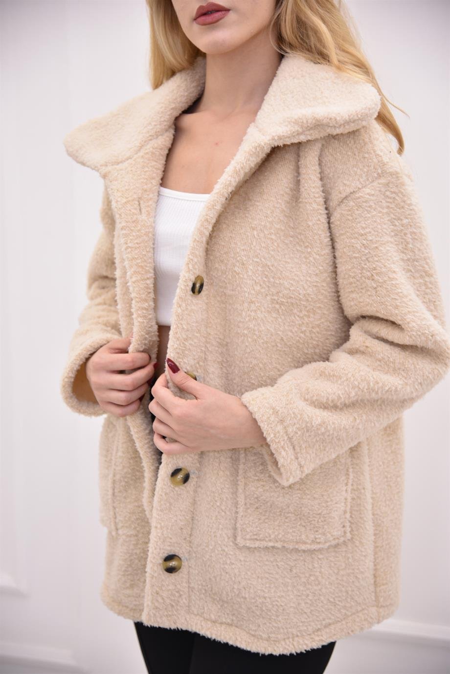 Bej Teddy Mont 100431
