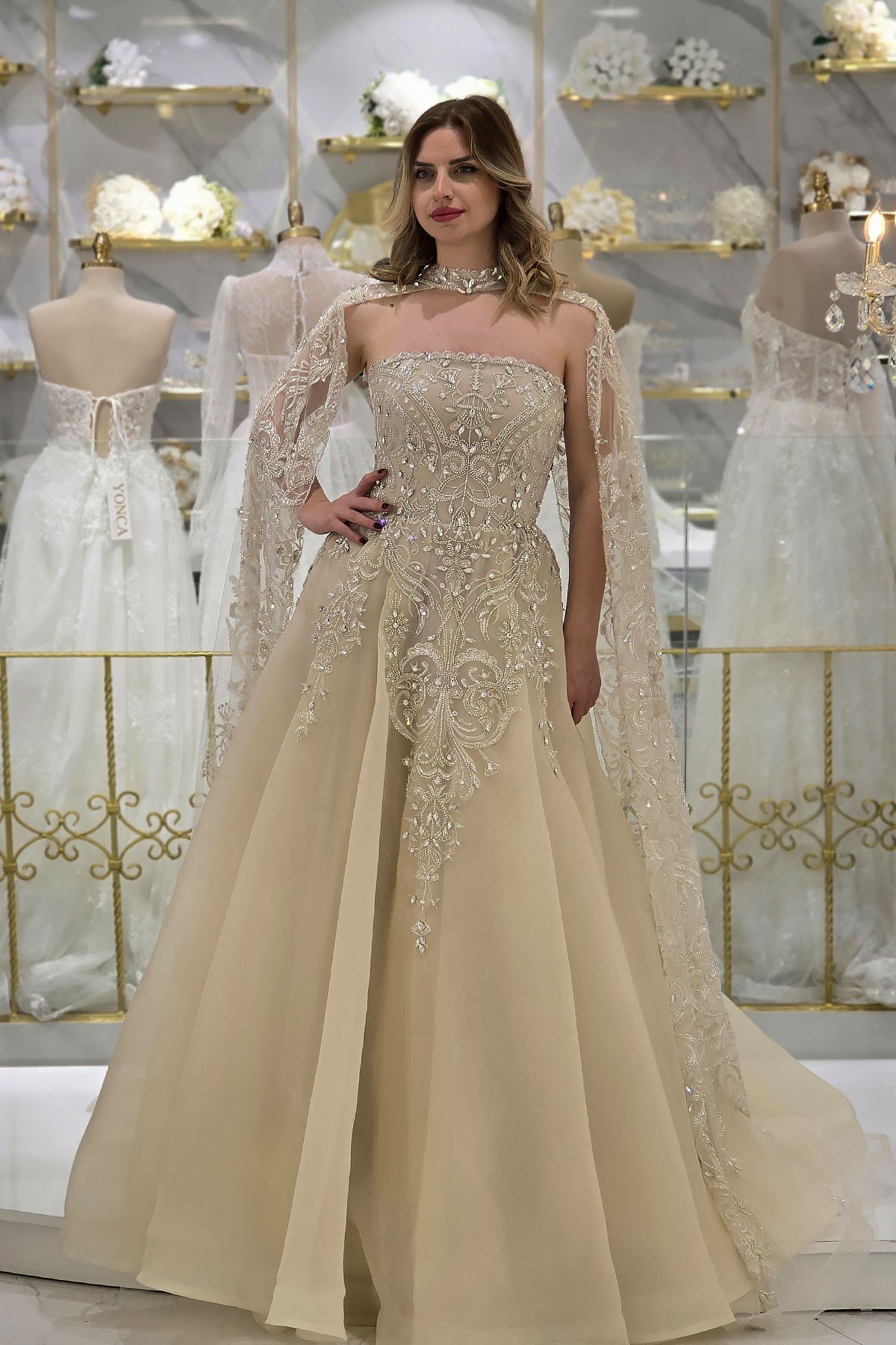 Bej Ync Nişanlık 8084