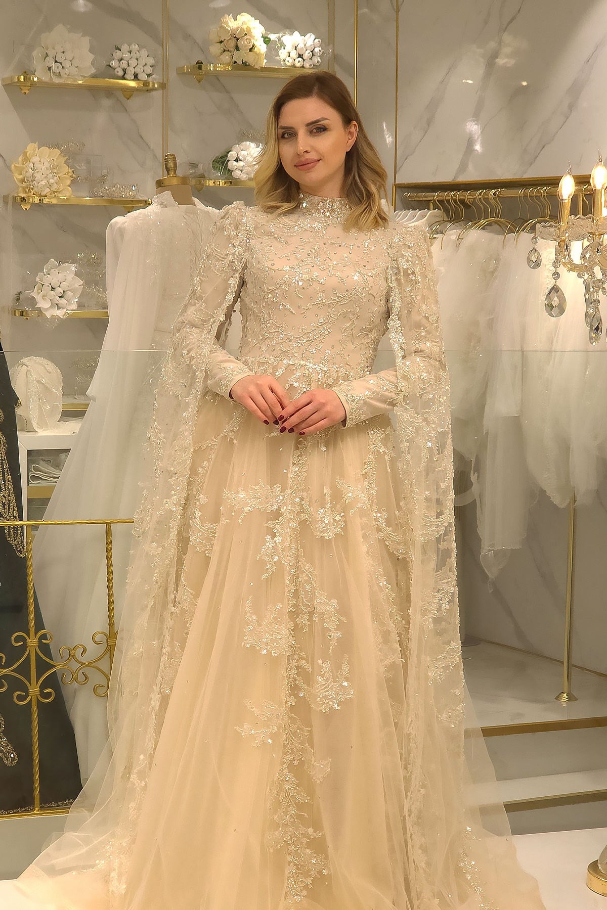 Bej Ync Nişanlık 8093