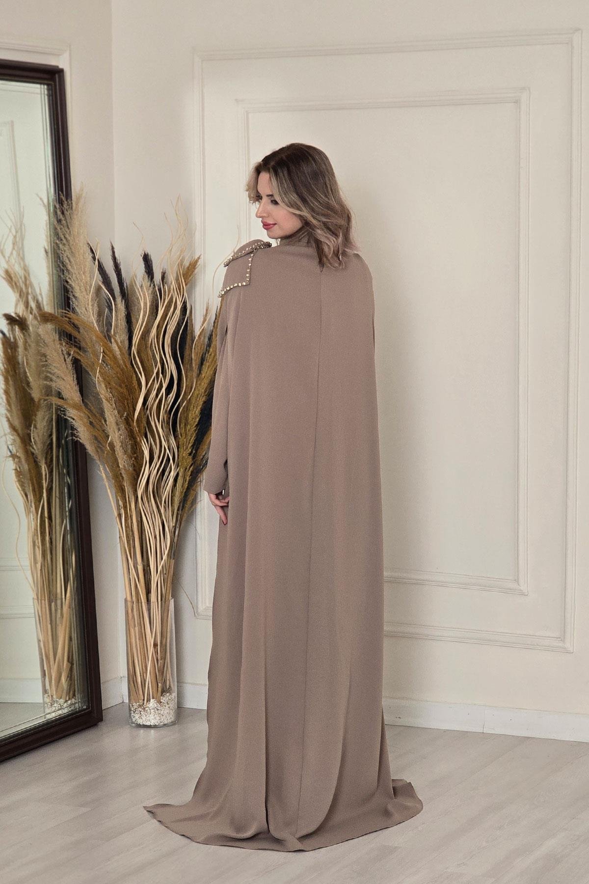 CAMEL Pelerinli Elbise 5375