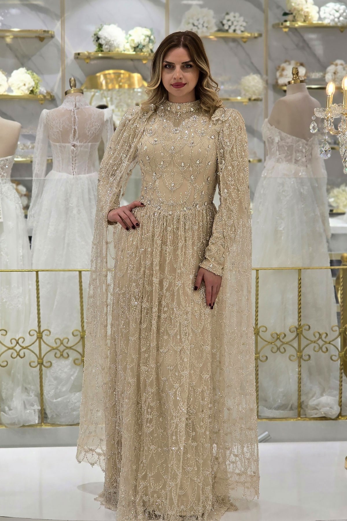 Gold Ync Tesettür Tasarım 8109