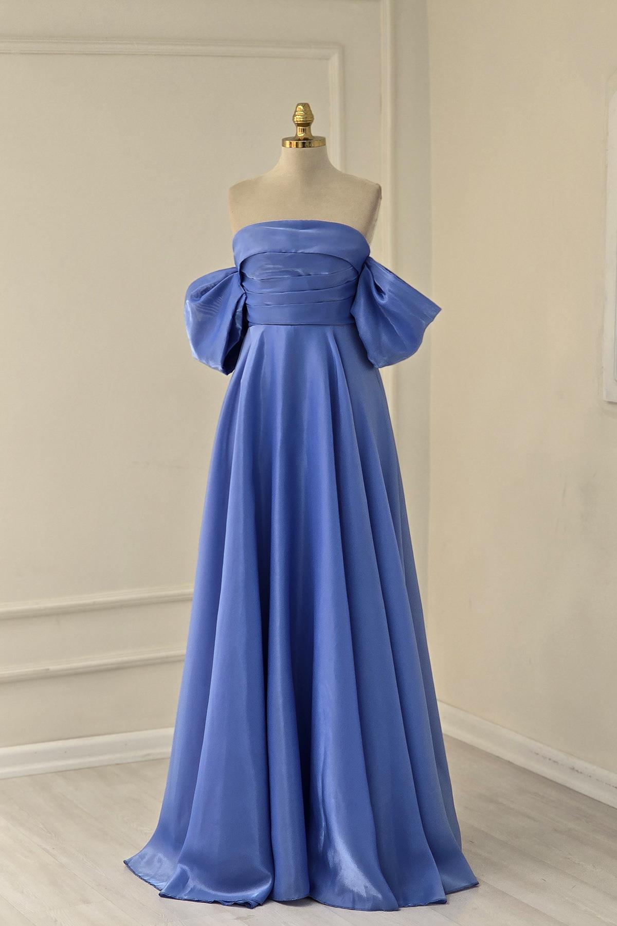 İndigo PRENSES ORGANZE ELBİSE 6961