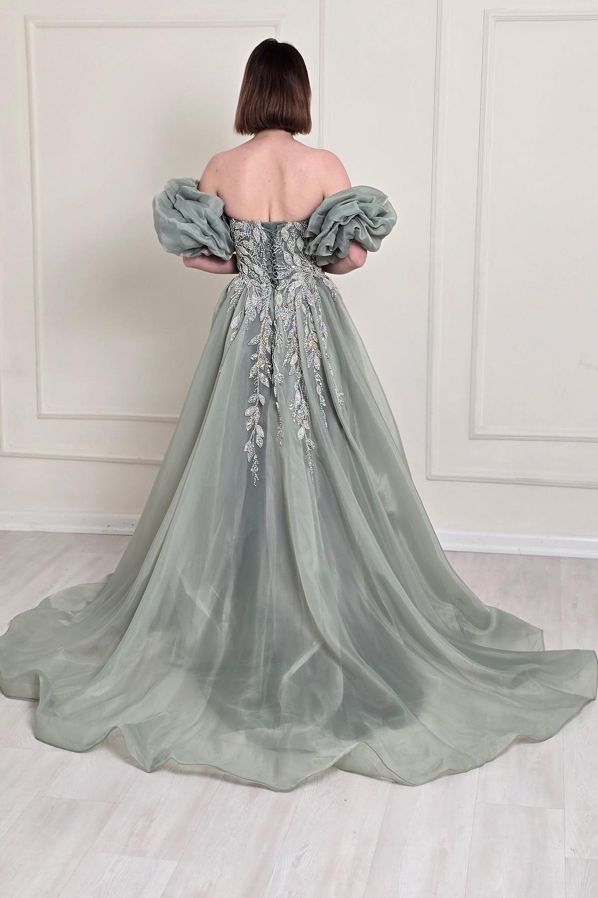 MIX-COLOR Özel Tasarım Abiye 4374