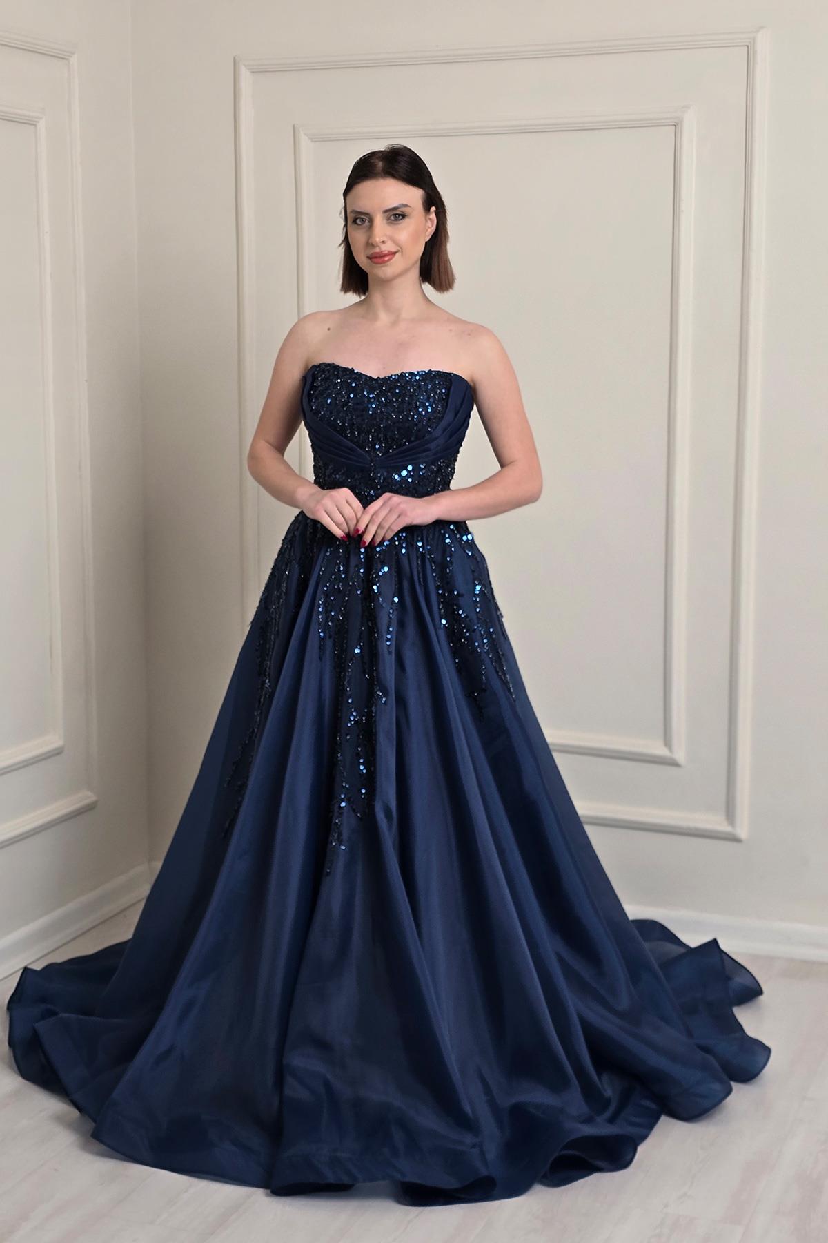 MIX-COLOR Özel Tasarım Abiye 4393
