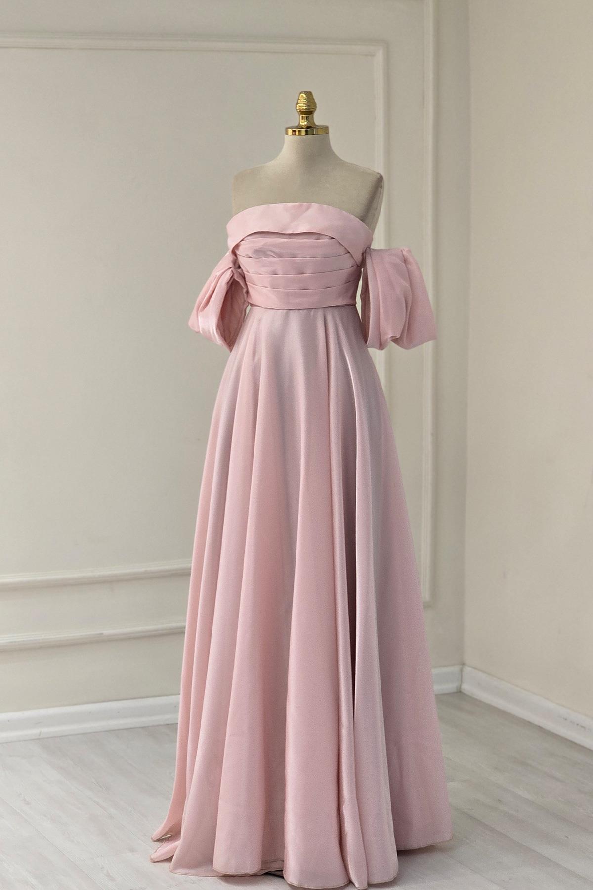 Pudra PRENSES ORGANZE ELBİSE 6961