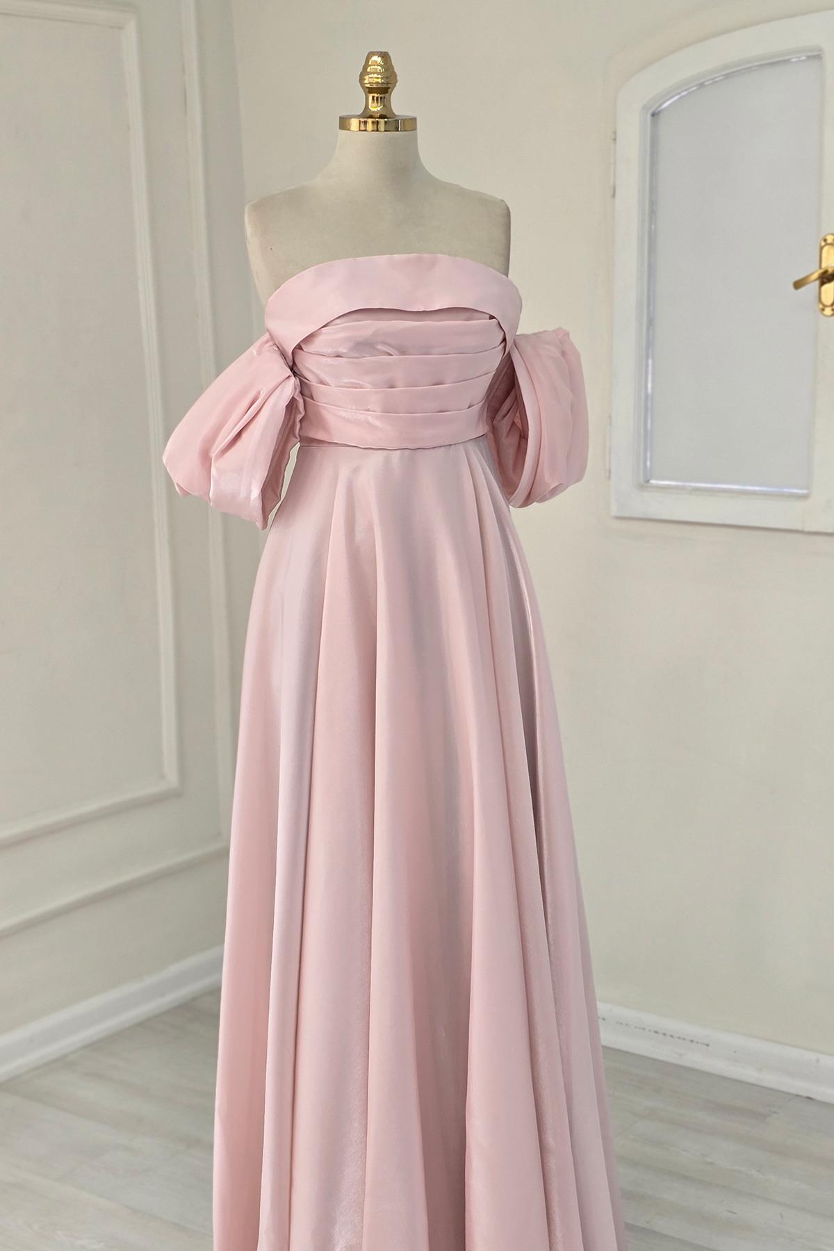 Pudra PRENSES ORGANZE ELBİSE 6961