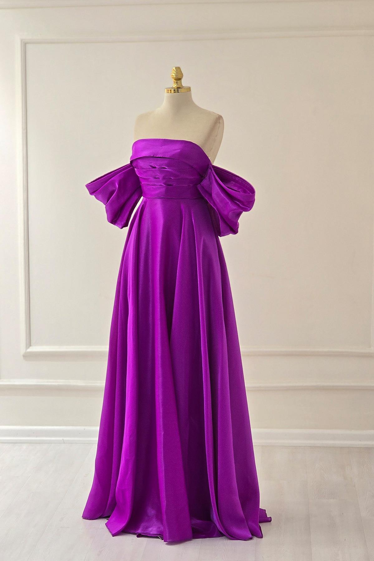 Violet PRENSES ORGANZE ELBİSE 6961