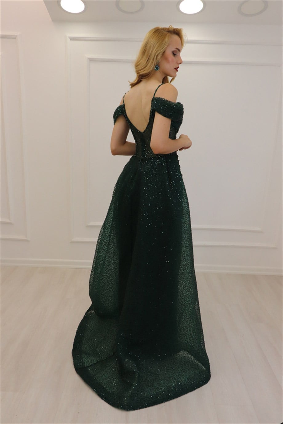 Zümrüt Balık Model Tasarım Abiye 1058