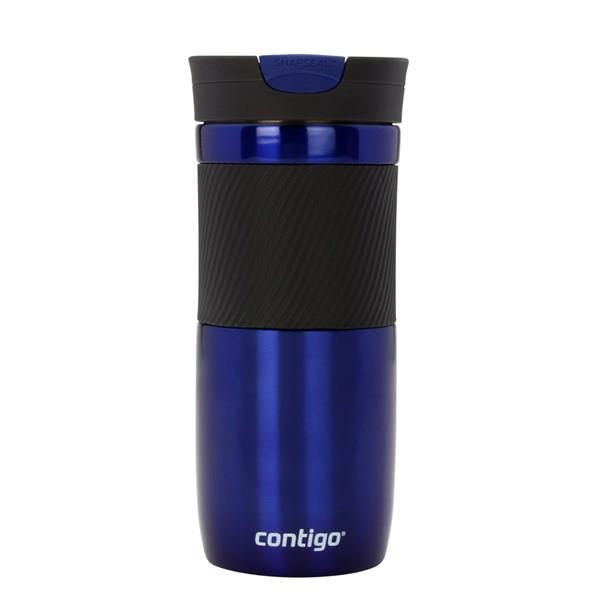 Contigo Byron Vakumlu Termos Matara Tek El Kaldır İç 470ml  2095559 Lacivert