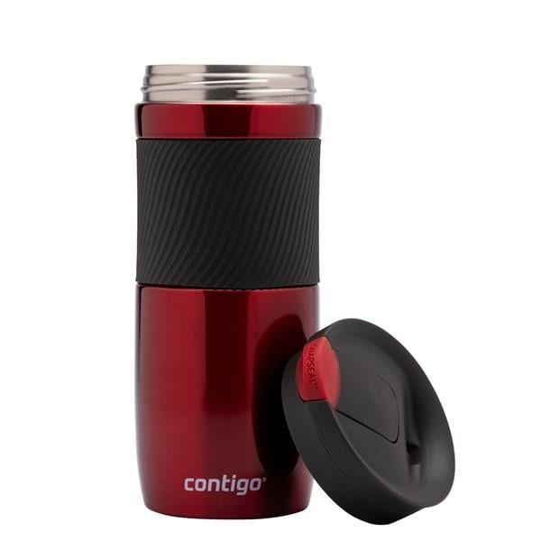 Contigo Byron Vakumlu Termos Matara Tek El Kaldır İç 470ml  2095632 Kırmızı