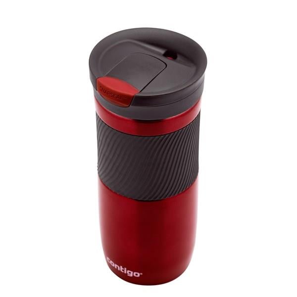 Contigo Byron Vakumlu Termos Matara Tek El Kaldır İç 470ml  2095632 Kırmızı