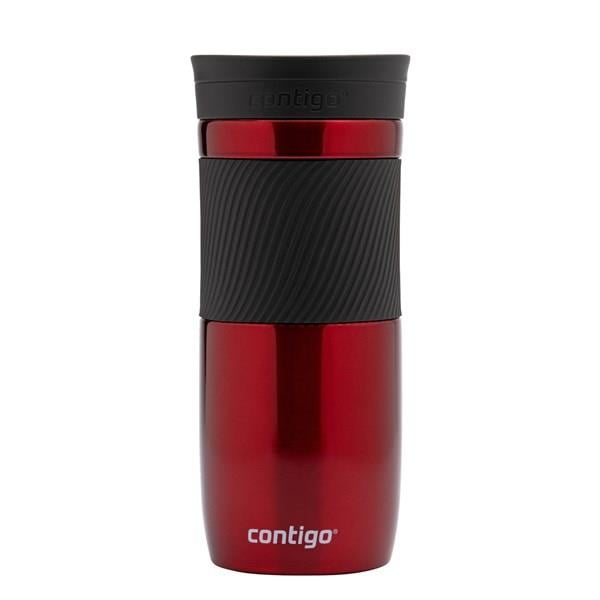 Contigo Byron Vakumlu Termos Matara Tek El Kaldır İç 470ml  2095632 Kırmızı