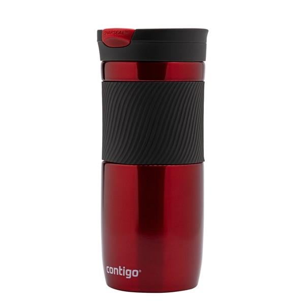 Contigo Byron Vakumlu Termos Matara Tek El Kaldır İç 470ml  2095632 Kırmızı