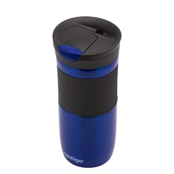 Contigo Byron Vakumlu Termos Matara Tek El Kaldır İç 470ml  2095559 Lacivert