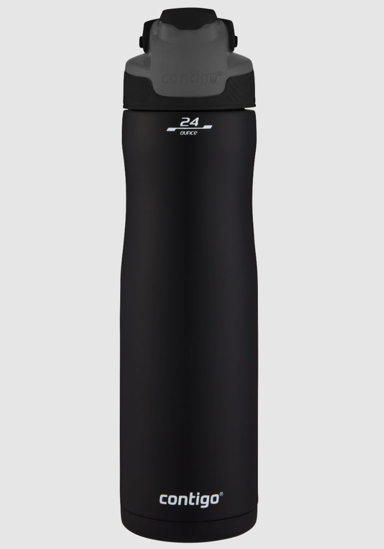 Contigo Chill Matte Black Çelik Vakumlu Su Şişesi 720 ml 2127889 Siyah