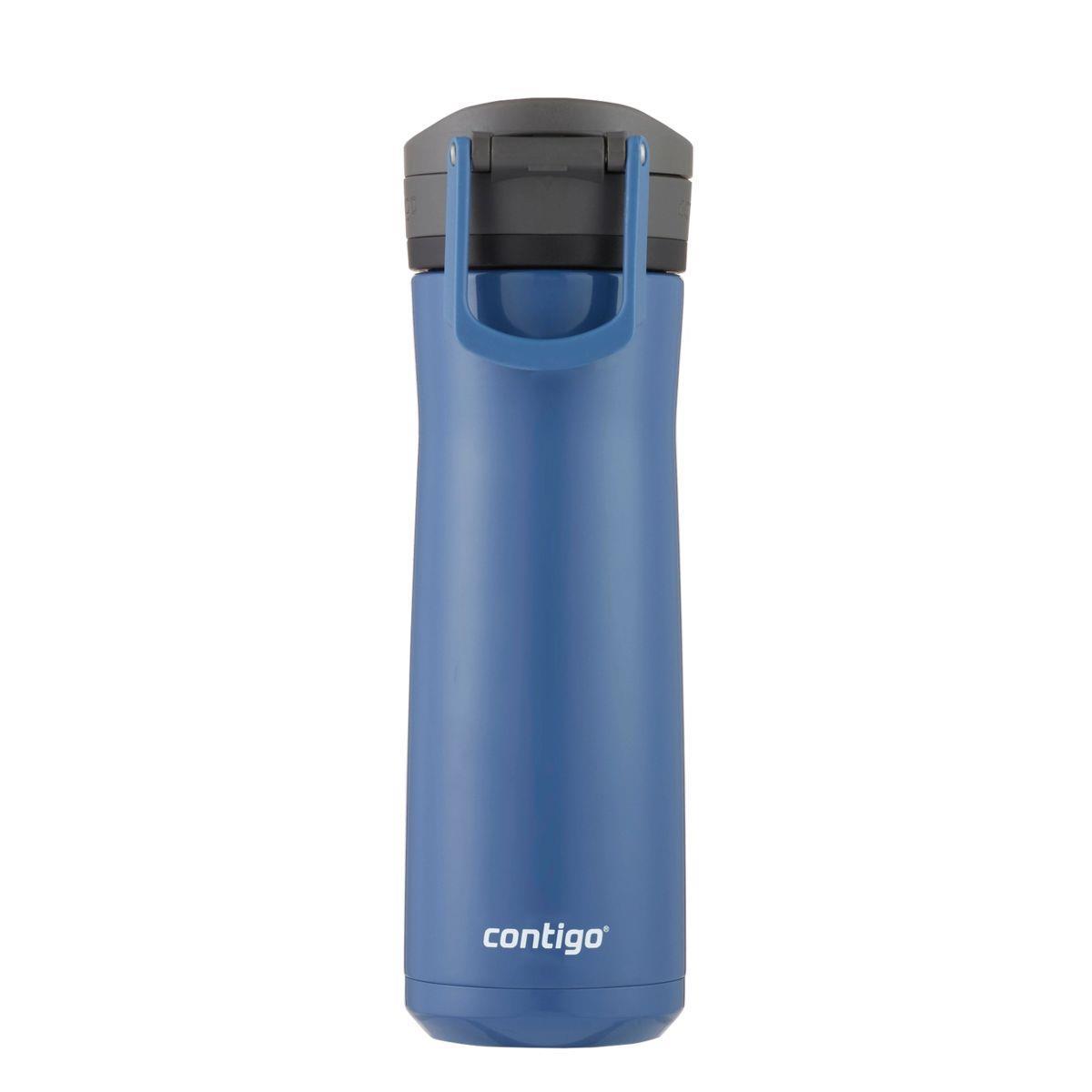 Contigo Jackson Chill 2.0 Çelik Tek El Bas İç Kilitli Su Matarası 590ml 2156440 Mavi